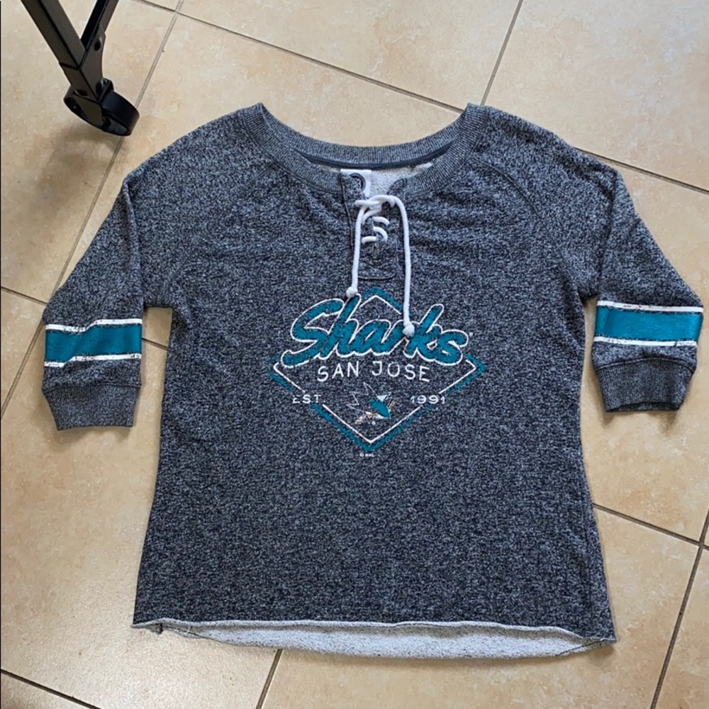 San Jose Sharks Women’s top size L - Picture 5 of 5